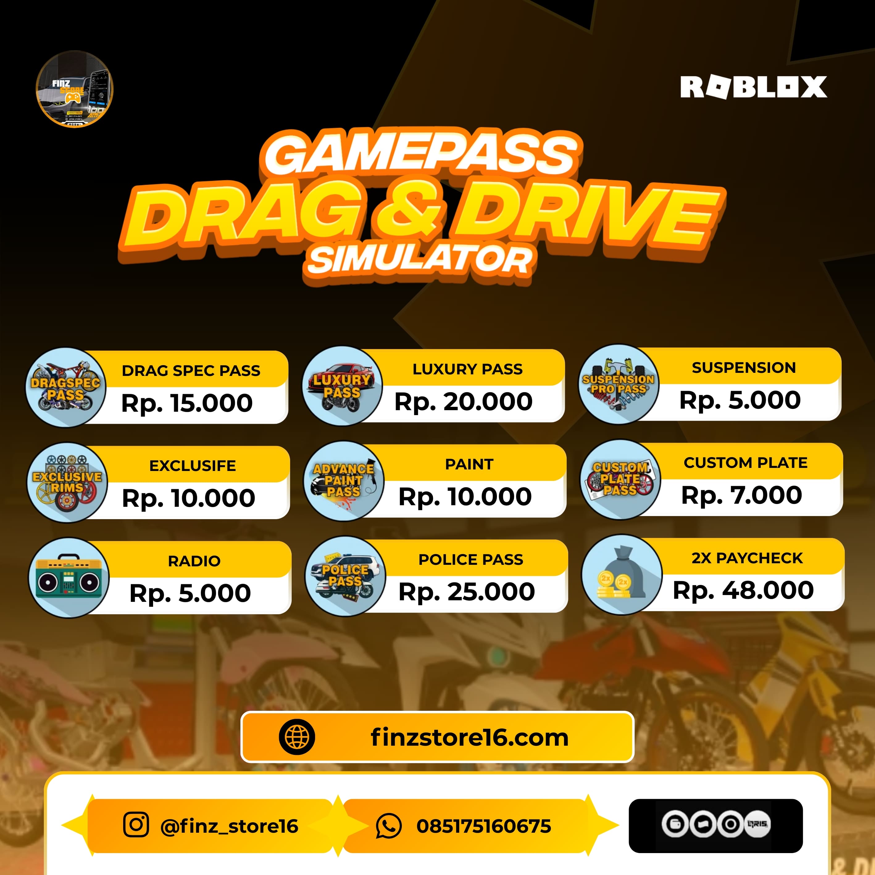 Game Pass Drag and Drive